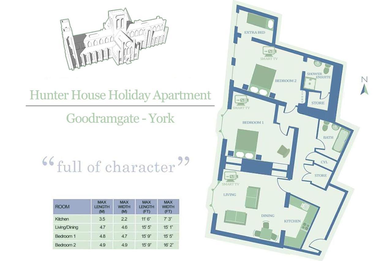 Hunter House Holiday Apartment - York Exterior photo